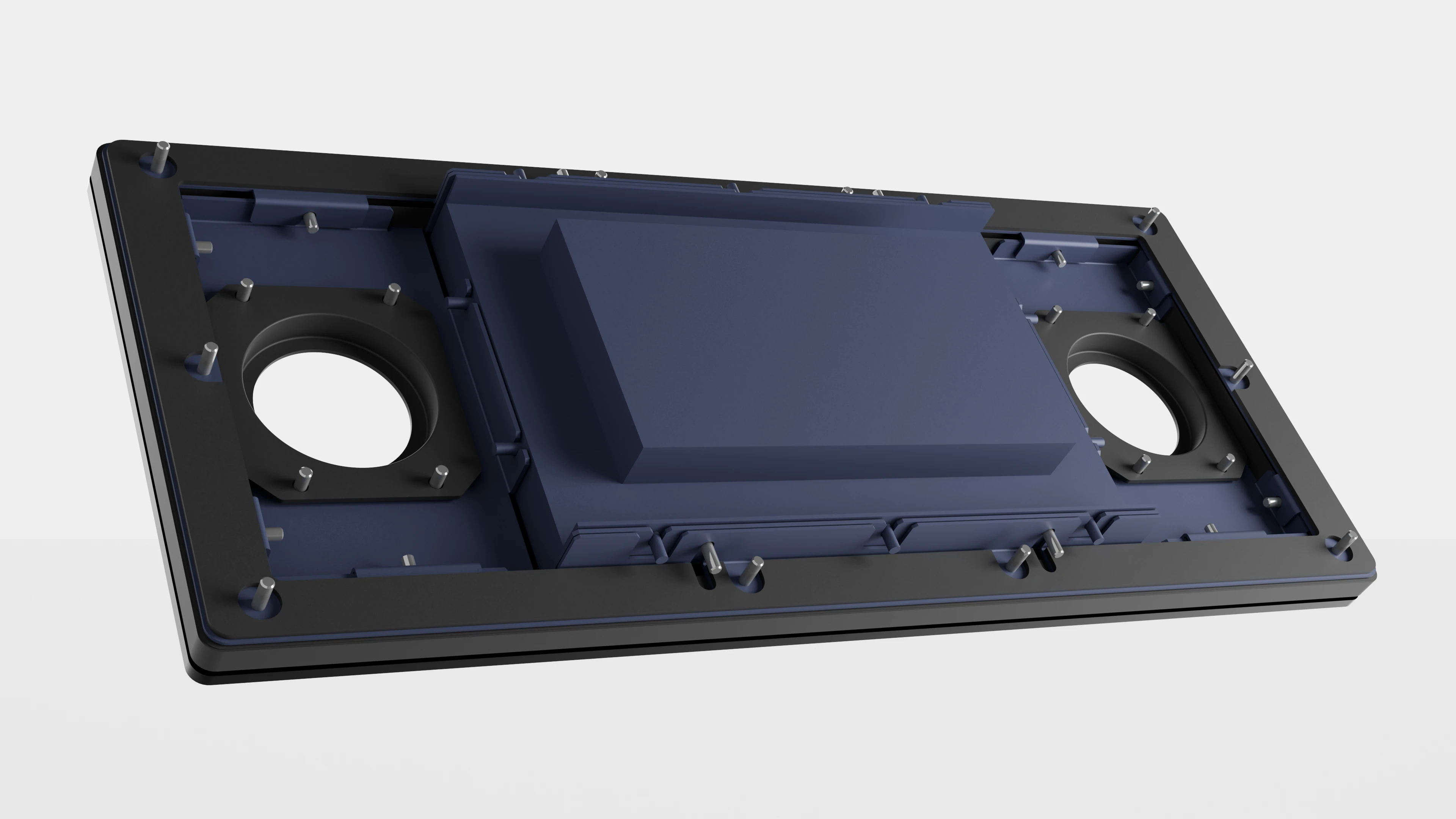 10" Button Deck back angle view