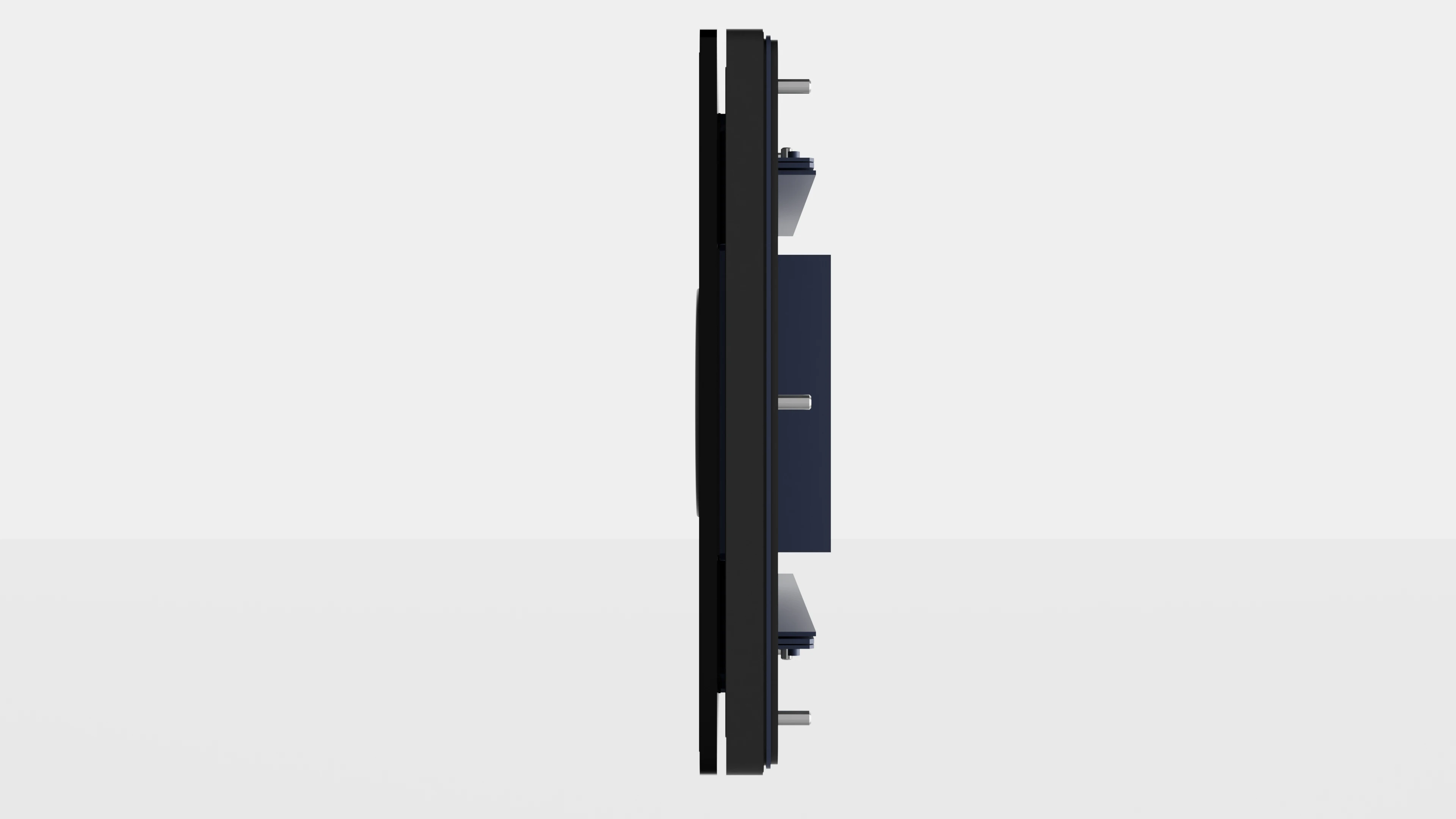 10" Button Deck side view