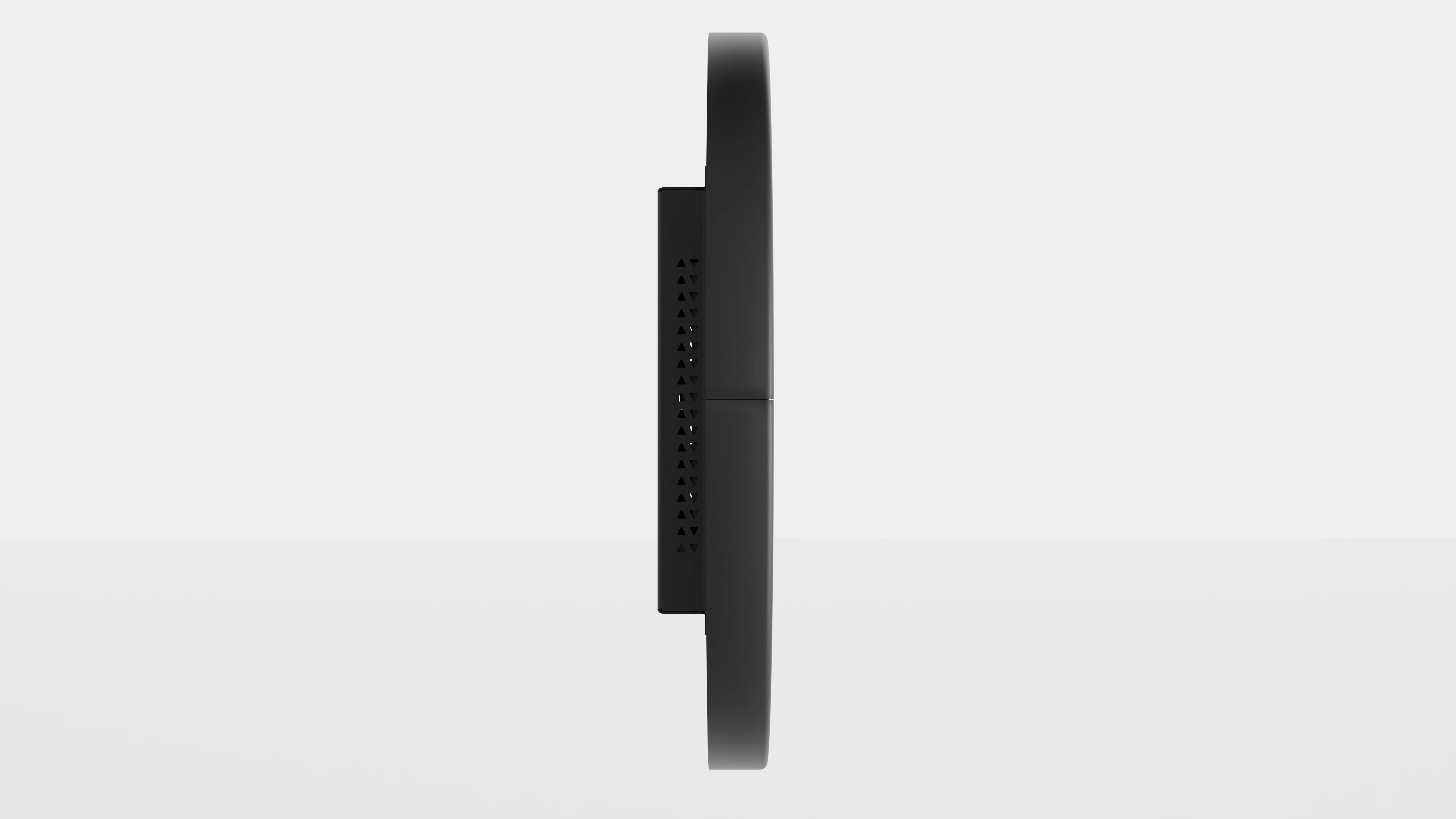 16" Round Display side view