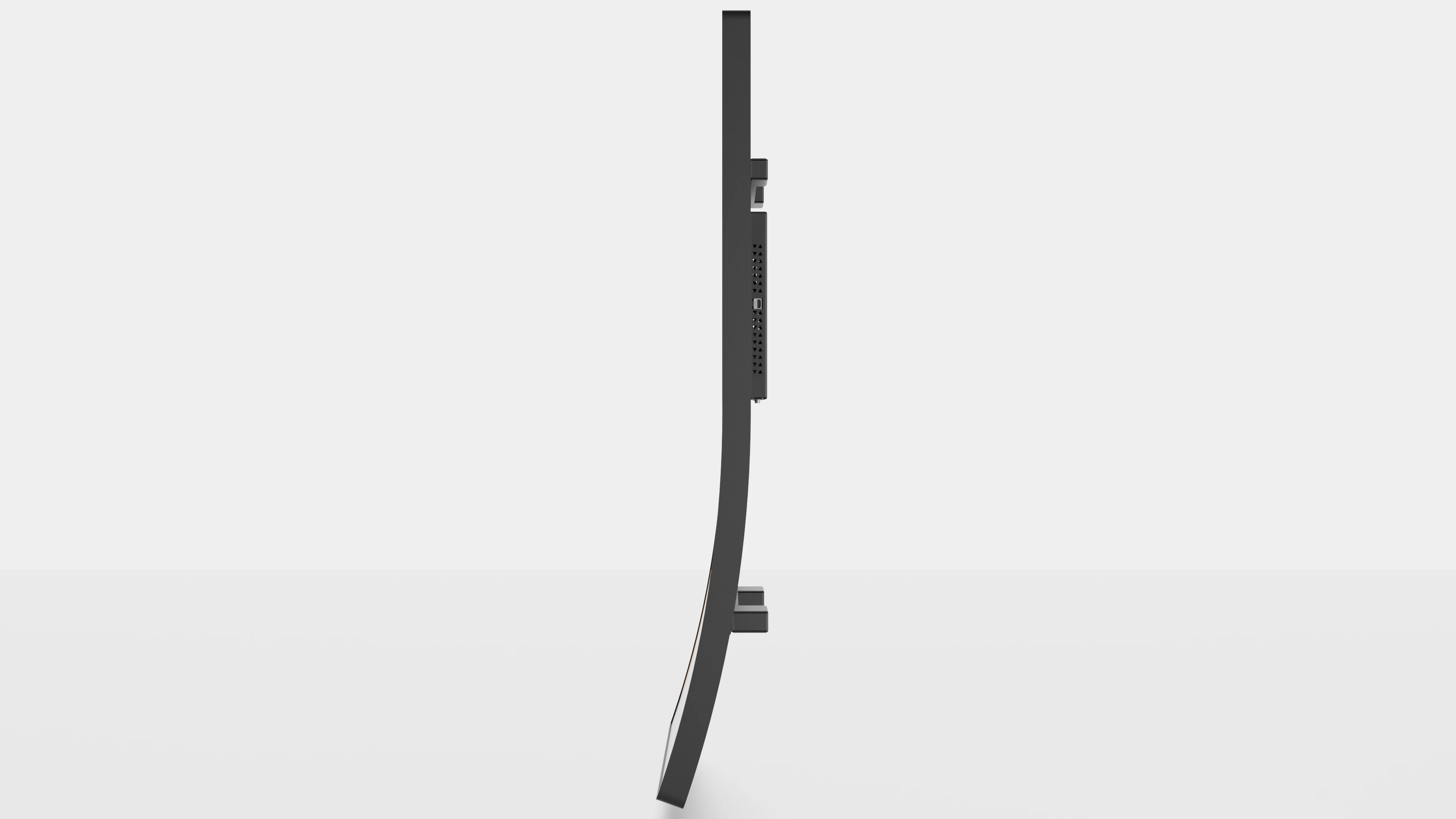 43" J-Curve side view
