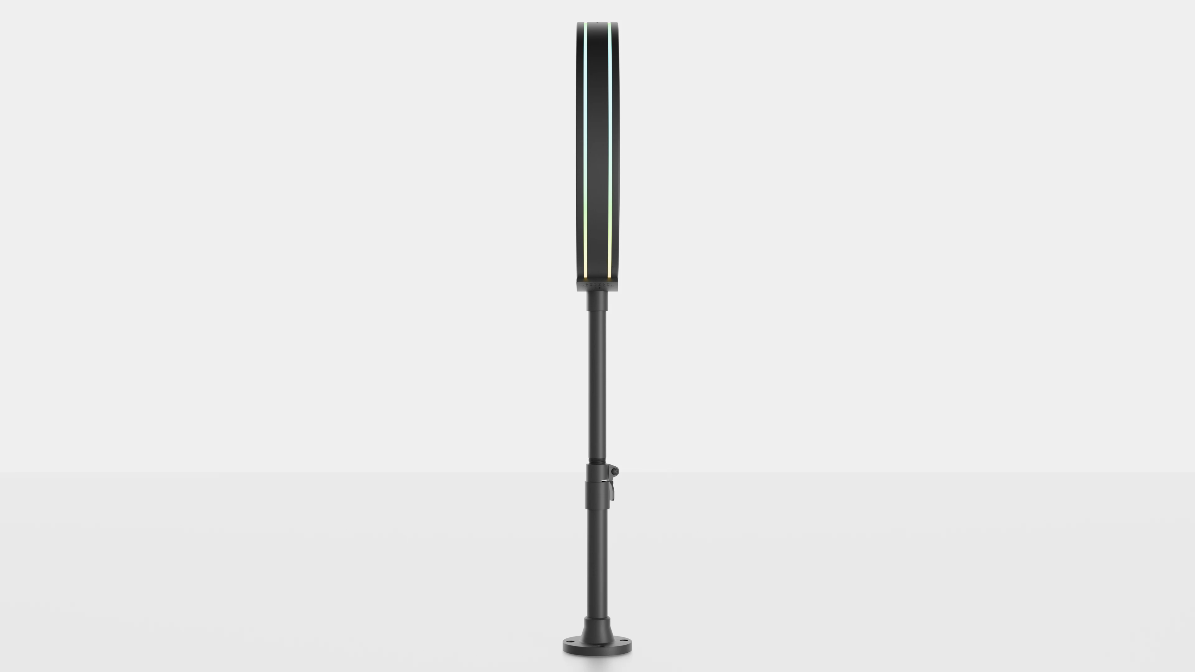 16" Dual Round Display side view